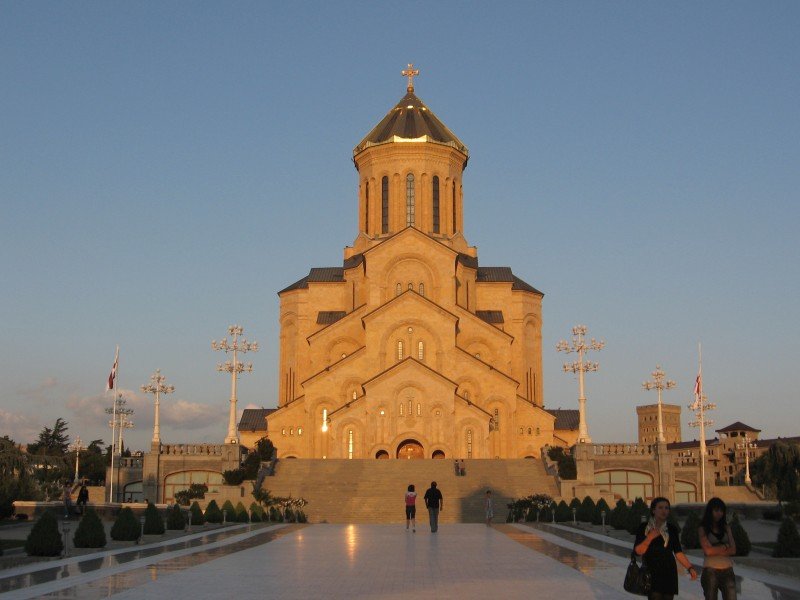Sameba-Kirche: Der Weg zur Kirche