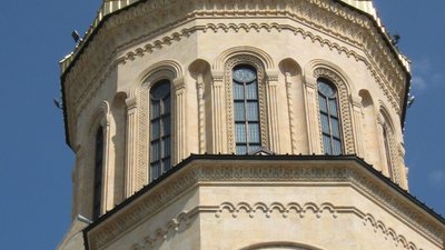 Sameba-Kirche: Kuppel der Kirche von außen