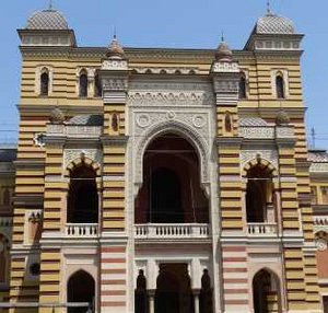 Bauwerke deutscher Architekten in der georgischen Hauptstadt Tbilissi - Das Opernhaus am Rustaweli-Prospekt