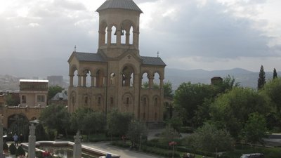 Sameba-Kirche: Der Glockenturm