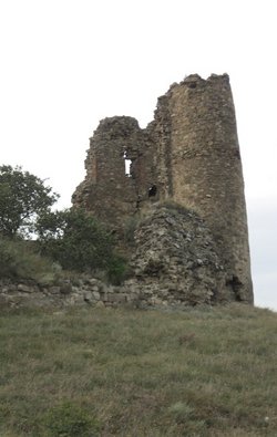 Festung: Ruine der Festung in Mzcheta