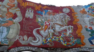 Georgische Heerstraße: Denkmal der Freundschaft