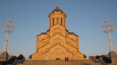 Sameba-Kirche: Die Sameba-Kirche in Tbilissi