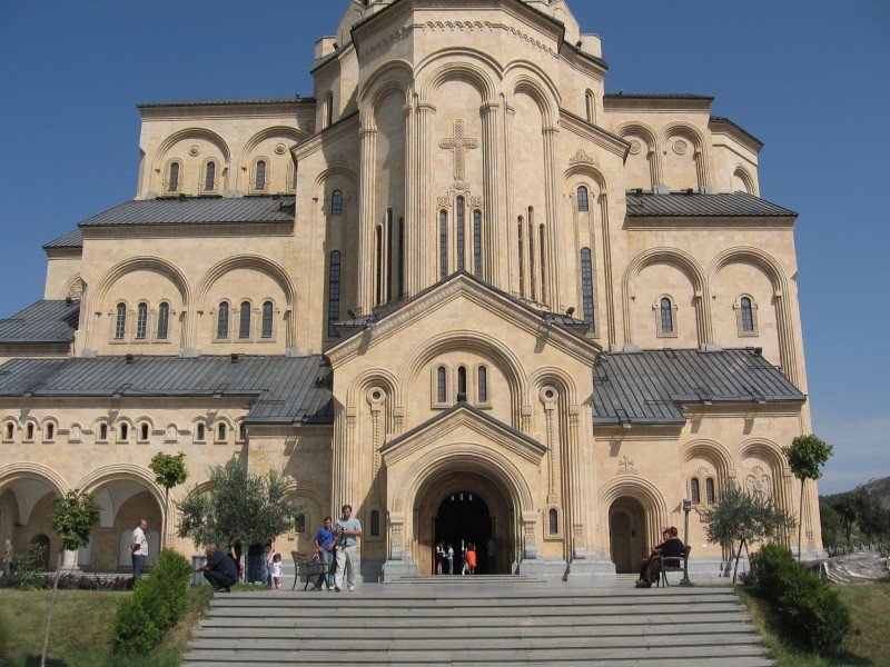 Sameba-Kirche: Portal der Kirche