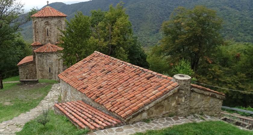 Kloster Nekresi bei Kwareli in Kacheti ✔ Kulturerbe in Georgien ✔ Bischofssitz ✔ Bistum ✔ Missionierung Geschichte ✔ georgisch-orthodoxe Kirche