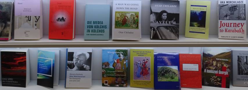 Bücher und Autoren - Messerundgang Thomas Berscheid: Georgien Ehrengast Gastland Buchmesse Frankfurt 2018 - Georgia made by Characters - georgische Schriftsteller, Autoren, Reportage