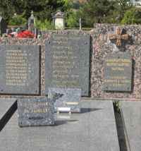 Die Gruft auf dem Friedhof Sochaux