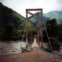 Hängebrücke im Naturpark Borjomi-Charagauli