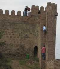 Narikala-Festung in Tbilissi - Innenstadt Tiflis georgische Hauptstadt Altstadt Geschichte Befestigung Mittelalter - Reisebericht Georgien 2015 Tourismus georgische